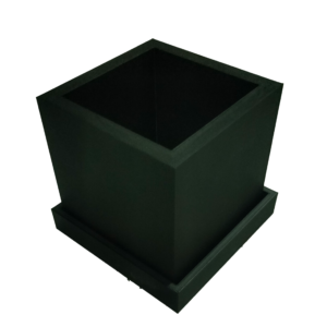 Macetero Cubo Premium Negro - Imagen 3